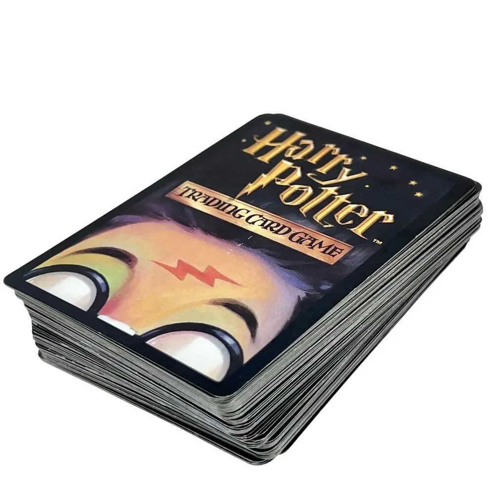 Vintage Harry Potter Trading Card Game Cards Lot of 78 Warner Bros 2001